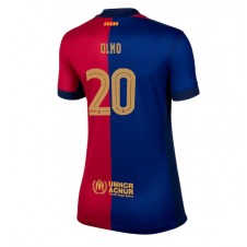 Barcelona Dani Olmo #20 Hjemmedrakt Kvinner 2024-25 Kortermet